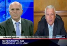 “Ο Ελληνισμός ματώνει στα νησιά του Β. Αιγαίου” – Ο Περιφερειάρχης Βορείου Αιγαίου Κώστας Μουτζούρης στη Βεργίνα τηλεόραση