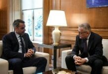 Κορονοϊός: Τις οικονομικές επιπτώσεις συζητούν Μητσοτάκης – Ρεγκλινγκ