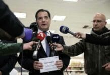 Γεωργιάδης: Από Πέμπτη αντισηπτικά σε όλα τα ράφια των σούπερ μάρκετ