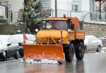 Κακοκαιρία χιόνια: Στα λευκά ο Χορτιάτης