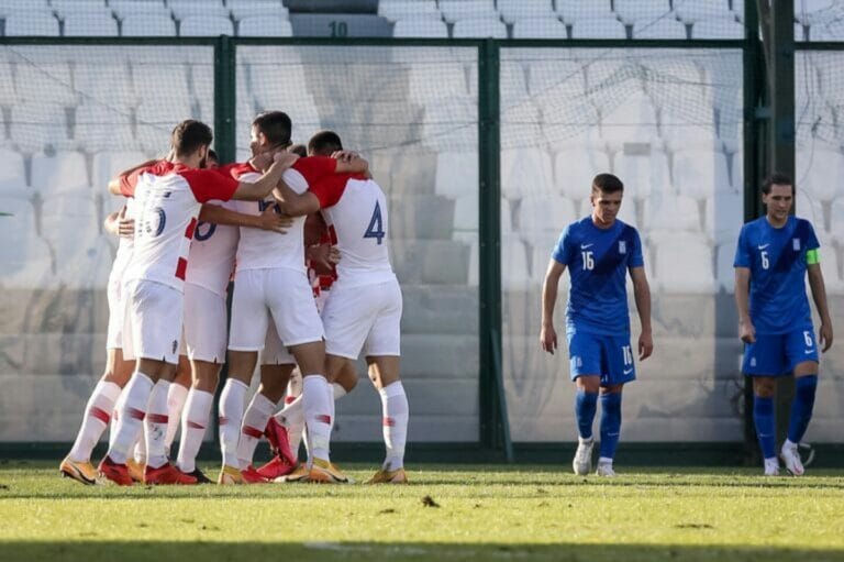 Ελλάδα Κ21- Κροατία Κ21 0-1