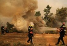 Φωτιά στην Εύβοια: Μάχη να μη περάσουν οι φλόγες προς Αιδηψό ή Ιστιαία
