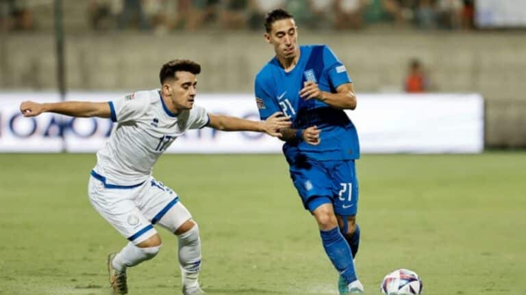 Nations League, Κύπρος – Ελλάδα 1-0