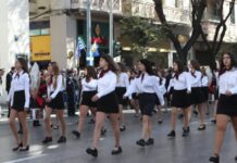 Η μαθητική παρέλαση στη Θεσσαλονίκη