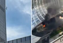 Αεροπλάνο συνετρίβη σε ουρανοξύστη στο Πεκίνο, αλλά η Κίνα δεν αποκαλύπτει τι συνέβη