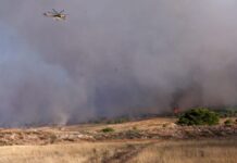 Μαίνεται η φωτιά στη Δυτική Αττική: 112 για εκκένωση των οικισμών Αγία Σκέπη, Κανδήλι και Μπότσικα