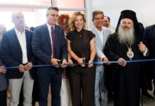 Θεσσαλονίκη: Δήμας και Παπαϊωάννου εγκαινίασαν το 2ο Γυμνάσιο Λαγκαδά