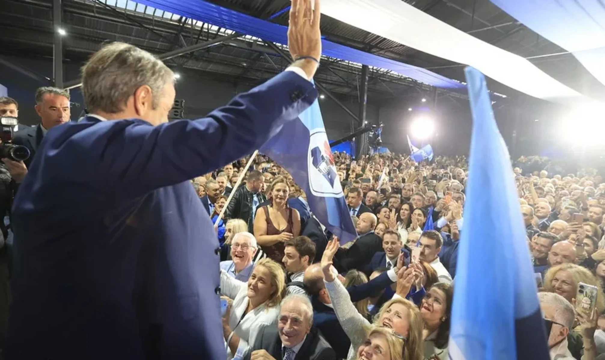 Κυριάκος Μητσοτάκης στα 52 χρόνια της ΝΔ: «Η χώρα δεν θα γυρίσει πίσω, πάμε για την 4η συνεχόμενη κυβερνητική θητεία»