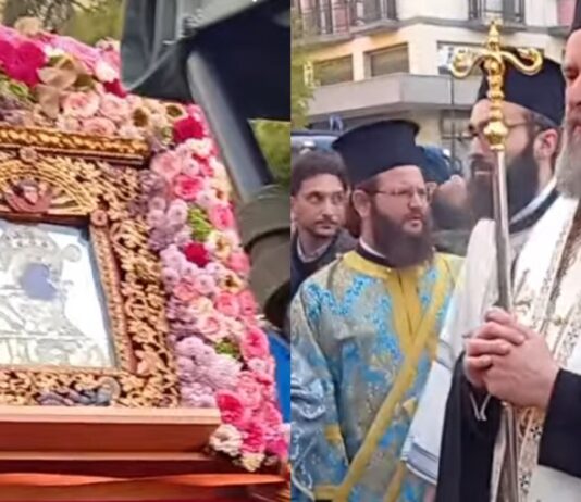 Η Θεσσαλονίκη υποδέχτηκε την Παναγία Χοζοβιώτισσα στον Άγιο Δημήτριο!